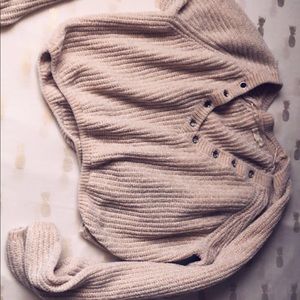 Pacsun sweatshirt blue and white